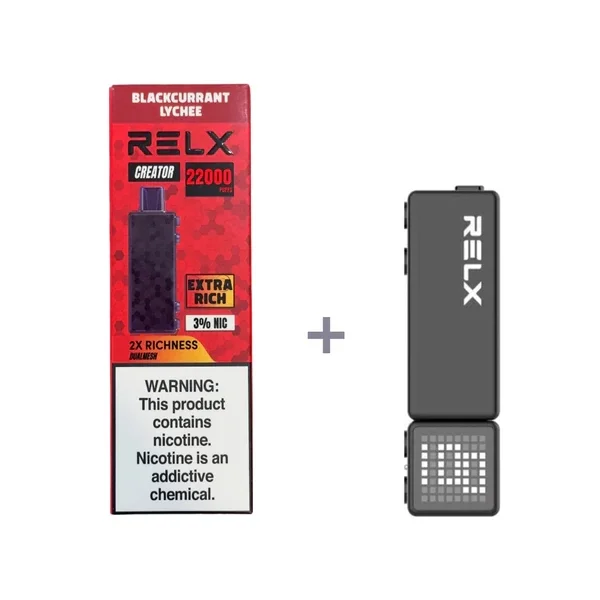 悅刻積木Relx Creator 22000口拋棄式電子煙｜17款口味現貨｜專機專用